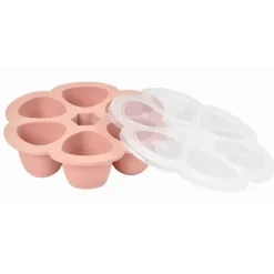 Shop All|Beaba Multiportions Silicone Baby Food Freezer Tray 5Oz-Rose - cutbabycare.com | baby boutique & care hub