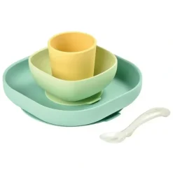 Shop All|Beaba Silicone Suction Meal Set- Yellow - cutbabycare.com | baby boutique & care hub