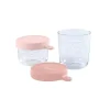Shop All|Beaba Superior Glass Jar 2 Pack 150ml/250ml Pink & Dark Pink - cutbabycare.com | baby boutique & care hub