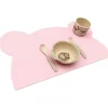 Shop All|Bear Placie(R) - Powder Pink Place mat - cutbabycare.com | baby boutique & care hub
