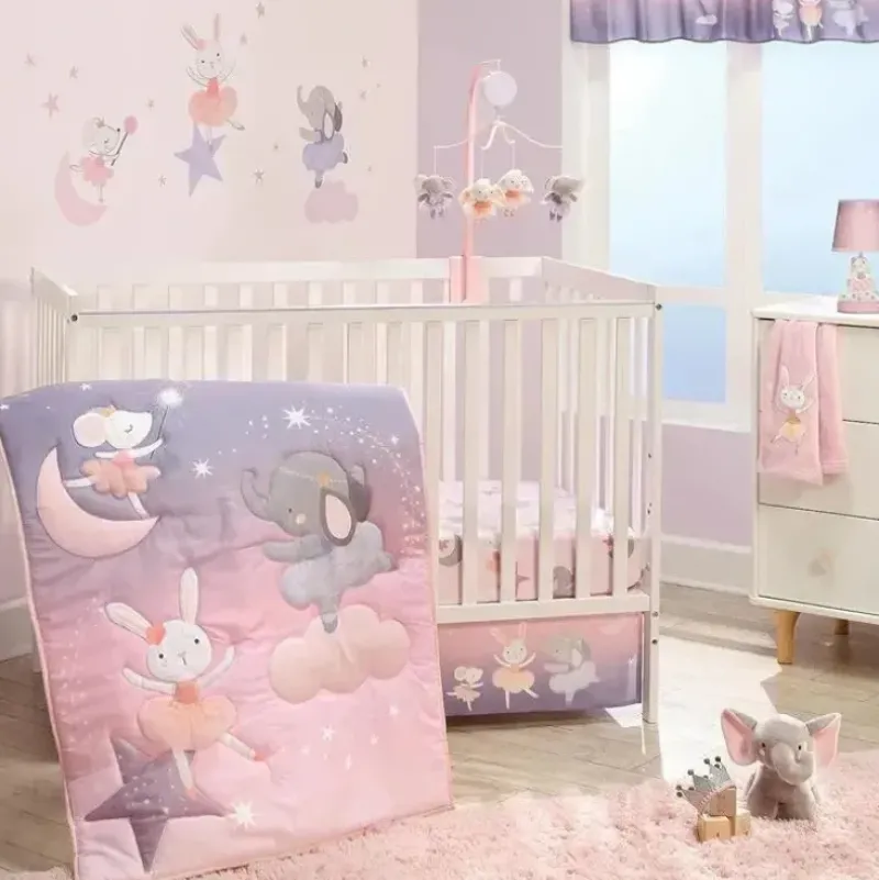 Shop All|Bedtime Originals - 3Pk Tiny Dancer Ballet Baby Crib Bedding Set - cutbabycare.com | baby boutique & care hub