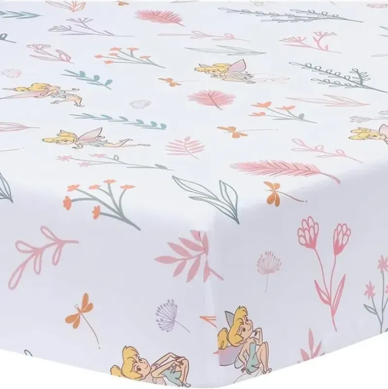 Shop All|Bedtime Originals - Tinker Bell Crib Sheet - cutbabycare.com | baby boutique & care hub