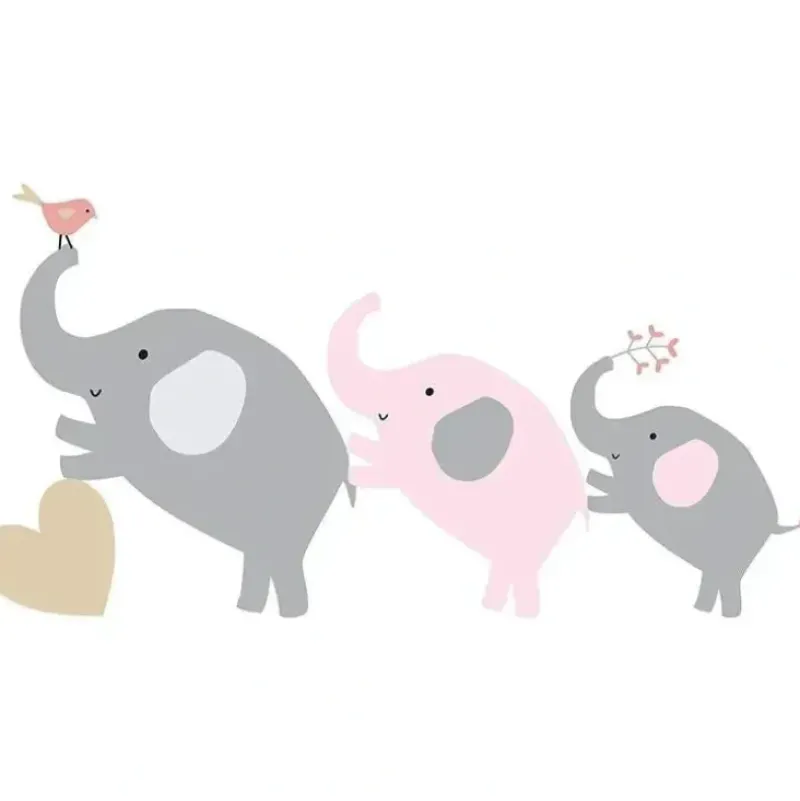 Shop All|Bedtime Originals Eloise Wall Decals, Pink/Grey - cutbabycare.com | baby boutique & care hub