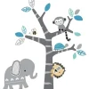Shop All|Bedtime Originals Jungle Fun Wall Decals, Tree & Animals - cutbabycare.com | baby boutique & care hub