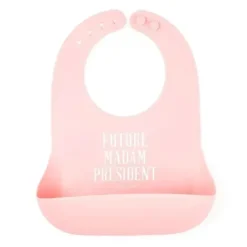 Shop All|Bella Tunno - Future Madam President Wonder Bib, Pink - cutbabycare.com | baby boutique & care hub