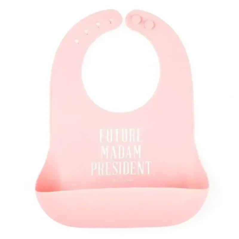Shop All|Bella Tunno - Future Madam President Wonder Bib, Pink - cutbabycare.com | baby boutique & care hub