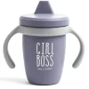 Shop All|Bella Tunno - Girl Boss Happy Sippy Cup, Purple - cutbabycare.com | baby boutique & care hub