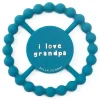Shop All|Bella Tunno - Happy Teether, Soft & Easy Grip Baby Teether Toy, Non-Toxic and BPA Free, I Love Grandpa - cutbabycare.com | baby boutique & care hub