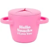 Stroller|Bella Tunno - Hello Snacks Happy Snacker, Pink - cutbabycare.com | baby boutique & care hub
