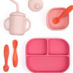 Shop All|Bella Tunno - Little Bites Bundle, Baby Feeding Set, 100% Food-Grade Silicone, Garden Party - cutbabycare.com | baby boutique & care hub
