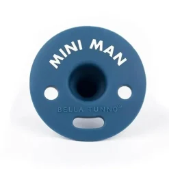 Shop All|Bella Tunno - Mini Man Pacifier, Navy - cutbabycare.com | baby boutique & care hub
