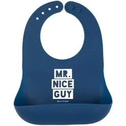 Shop All|Bella Tunno - Mr Nice Guy Wonder Bib, Blue - cutbabycare.com | baby boutique & care hub