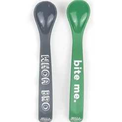Shop All|Bella Tunno - Wonder Spoons 2 PK - Whoa Bro/Bite Me - cutbabycare.com | baby boutique & care hub