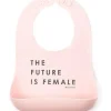 Shop All|Bella Tunno Future Is Female Wonder Bib - cutbabycare.com | baby boutique & care hub