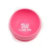 Shop All|Bella Tunno Hello Food I Love You Wonder Bowl - cutbabycare.com | baby boutique & care hub