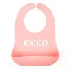 Shop All|Bella Tunno Influencer Silicone Baby Bib, Pink - cutbabycare.com | baby boutique & care hub