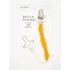 Shop All|Bella Tunno Silicone Beaded Pacifier Clip- mango - cutbabycare.com | baby boutique & care hub
