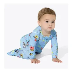 Shop All|Bellabu Bear - Good Vibes Bamboo Convertible Footie Spongebob Squarepants - cutbabycare.com | baby boutique & care hub