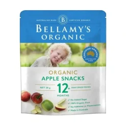 Health Safety|Bellamy's Organic Apple Snacks 20g - cutbabycare.com | baby boutique & care hub