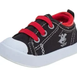 Shop All|Beverly Hills Polo Club - Infant Boys A/C Sneakers, Black/Red - cutbabycare.com | baby boutique & care hub