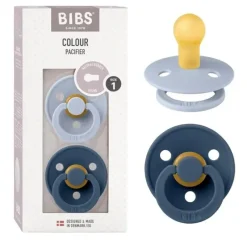 Shop All|Bibs - Colour 2 Pack Latex, Dusty Blue/Steel Blue - cutbabycare.com | baby boutique & care hub