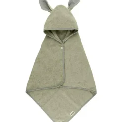 Bath Potty|Bibs - Kangaroo Hoodie Towel Baby, Sage - cutbabycare.com | baby boutique & care hub