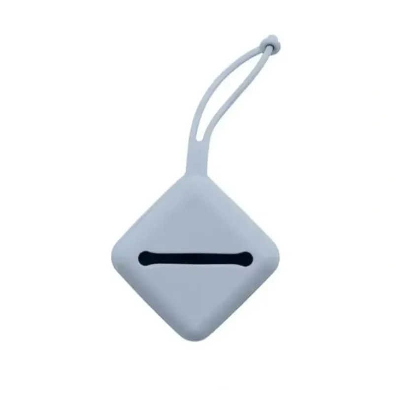 Stroller|Bibs - Pacifier Case, Dusty Blue - cutbabycare.com | baby boutique & care hub