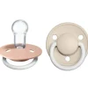 Shop All|BIBS - 2Pk De Lux Blush Night/Vanilla Night Premium Pacifier, One Size - cutbabycare.com | baby boutique & care hub