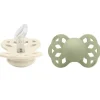 Shop All|BIBS - 2Pk Ivory/Sage Infinity Anatomical Pacifier, 0/6M - cutbabycare.com | baby boutique & care hub