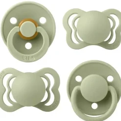 Shop All|BIBS – Try-it De Lux Sage Pacifiers Natural Rubber & Silicone, 0/6M - cutbabycare.com | baby boutique & care hub