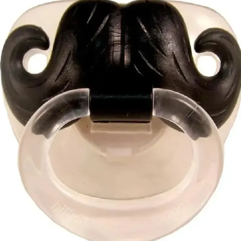 Shop All|Billy Bob - Teeth Handlebar Mustache Baby Pacifier - cutbabycare.com | baby boutique & care hub
