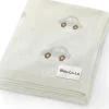 Stroller|Bleu La La - 100% Luxury Cotton Receiving Swaddle Baby Blanket, Cars Cream - cutbabycare.com | baby boutique & care hub