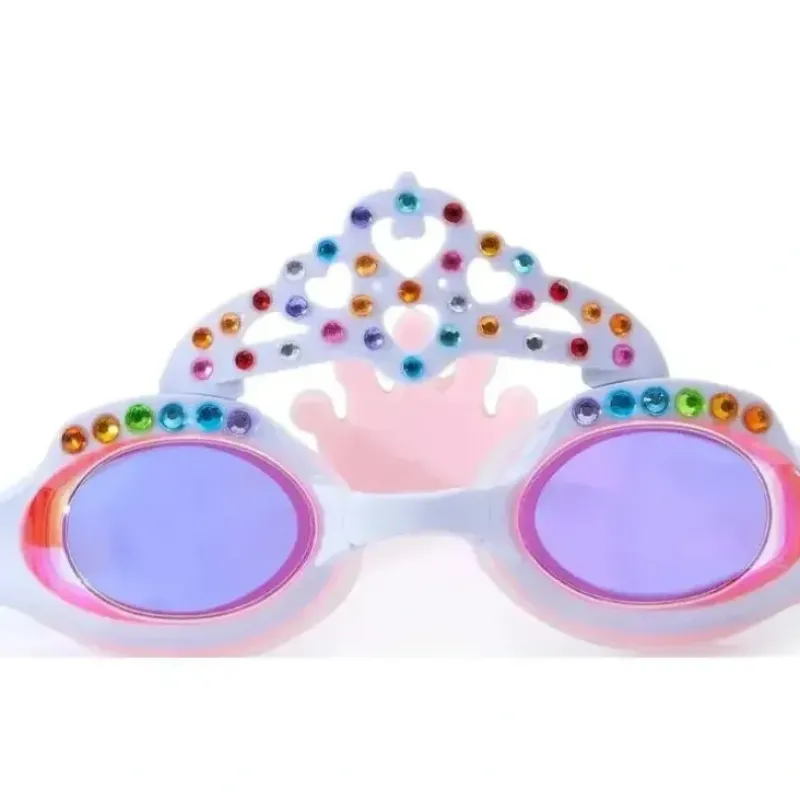 Shop All|Bling 20 - Princess Crown Swim Goggle - White - cutbabycare.com | baby boutique & care hub