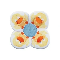 Bath Potty|Blooming Bath - Baby Tub Flower Bath Mat Sink Cushion, Duck Yellow - cutbabycare.com | baby boutique & care hub