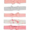 Shop All|Bon Bebe - 5Pk Headbands Light Pink - cutbabycare.com | baby boutique & care hub