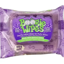 Shop All|Boogie Wipes - 30Ct Saline Nose Wipes, Grape - cutbabycare.com | baby boutique & care hub