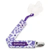 Shop All|Booginhead - PaciGrip Pacifier Clip, Purple Daisy - cutbabycare.com | baby boutique & care hub