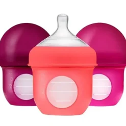 Shop All|Boon - Nursh 4Oz Bottle 3Pk, Pink Multi - cutbabycare.com | baby boutique & care hub
