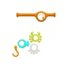 Bath Potty|Boon Cast Fishing Pole Bath Toy Multicolor Orange - cutbabycare.com | baby boutique & care hub