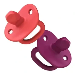 Shop All|Boon Jewl Orthodontic Pacifier, Stage 2, 3 months + Silicone Pacifier, Pack of 2, Pink - cutbabycare.com | baby boutique & care hub