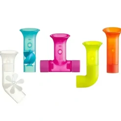 Bath Potty|Boon 5pc Pipes Building Bath Toy Suction Set Tub/Shower Play/Fun Kids/Toddler - cutbabycare.com | baby boutique & care hub
