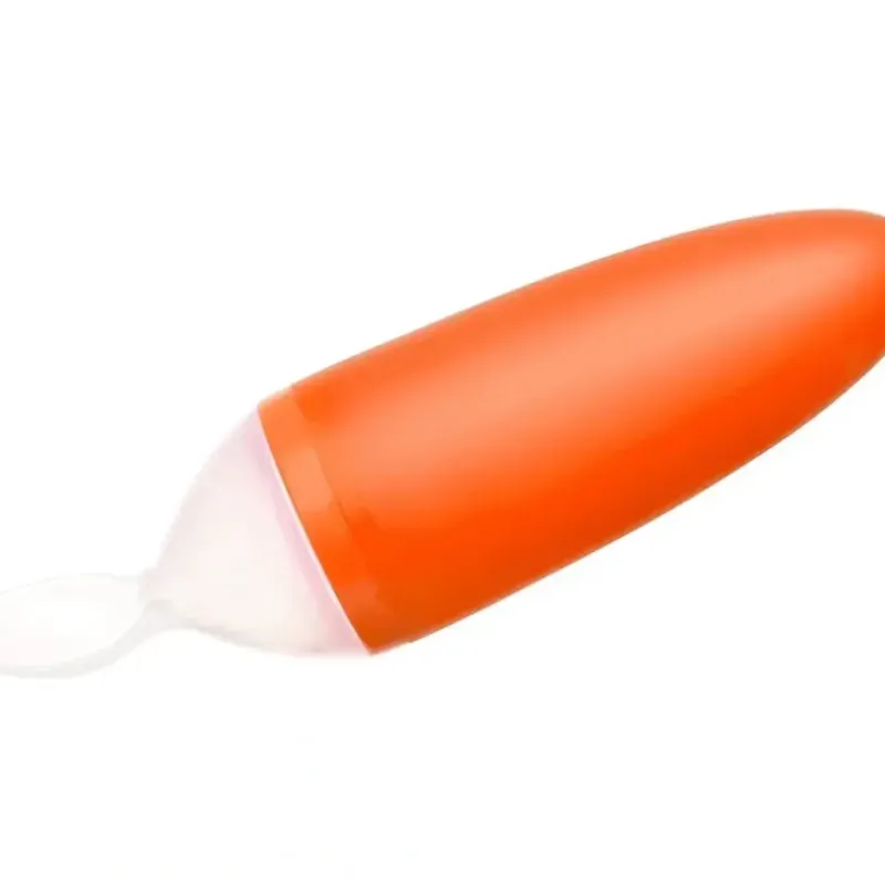 Shop All|Boon Squirt Baby Food Dispensing Spoon -Orange - cutbabycare.com | baby boutique & care hub
