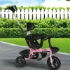 Stroller|BoPeep Kids Tricycle Ride On Trike Toddler Balance Bike Prams Stroller Pink - cutbabycare.com | baby boutique & care hub