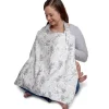 Nursing Feeding|Boppy - Nursing Cover for Breastfeeding, Gray Ferns - cutbabycare.com | baby boutique & care hub