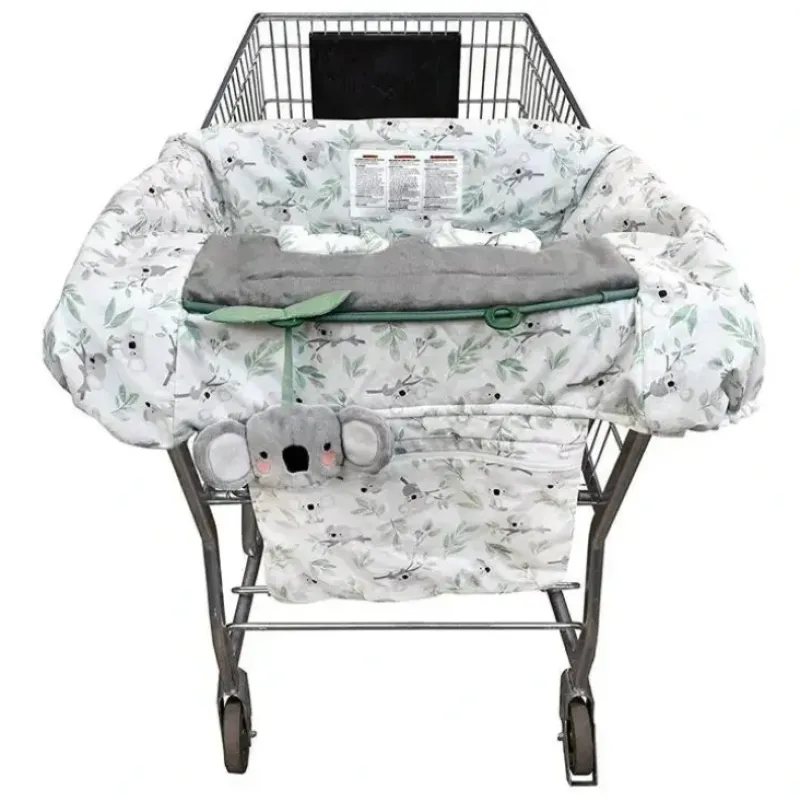Shop All|Boppy - Shopping Cart & High Chair Cover with Storage Pouch, Gray Green Koala - cutbabycare.com | baby boutique & care hub