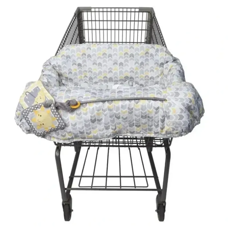 Shop All|Boppy - Shopping Cart and High Chair Cover, Sunshine Yellow and Gray Chevron with Changeable SlideLine and Seatbelt - cutbabycare.com | baby boutique & care hub