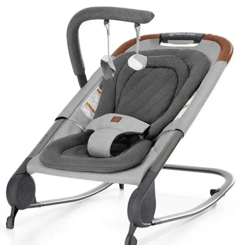 Shop All|Born Free Kova Bouncer, Grey - cutbabycare.com | baby boutique & care hub