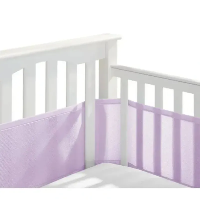 Shop All|BreathableBaby - Classic Breathable Mesh Crib Liner, Lavender - cutbabycare.com | baby boutique & care hub