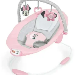 Shop All|Bright Starts Minnie Mouse Rosy Skies Cradling Bouncer Baby/Infant/Girls 0m+ - cutbabycare.com | baby boutique & care hub