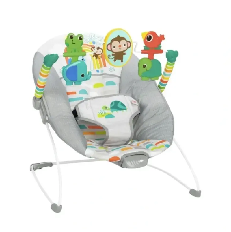 Shop All|Bright Starts Playful Paradise Vibrating Baby Bouncer Rocker Chair Play Set 0-6m - cutbabycare.com | baby boutique & care hub